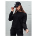 Dámska mikina GLAMFLAIR čierna