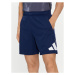 Adidas Športové kraťasy Train Essentials Logo Training Shorts IB8124 Modrá Regular Fit