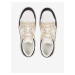 Béžovo-biele dámske kožené tenisky Tommy Hilfiger Basket Sneaker LO