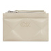 Calvin Klein Veľká dámska peňaženka Quilt K60K611704 Béžová