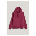 MIKINA GANT REG TONAL SHIELD HOODIE RICH WINE