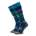 Colmar Ponožky Vysoké Unisex Wording 5280 5VG Modrá