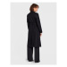 Calvin Klein Vlnený kabát Essential K20K204635 Čierna Regular Fit