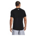 Tričko Under Armour Hg Armour Fitted SS Tee Black/ White M