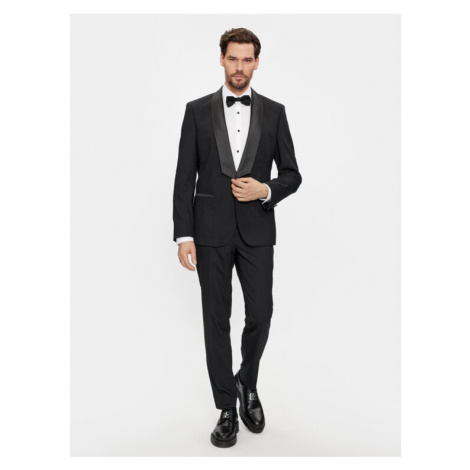 Hugo Oblek Henry/Getlin241E1 50507120 Čierna Slim Fit Hugo Boss