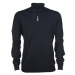 GREGNORMAN MERINO (50:50) ZIP-NECK Pánsky golfový sveter, čierna, veľkosť