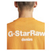 G-Star RAW Tričko  karí / biela