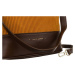 DAVID JONES HNEDO-ŽLTÁ CROSSBODY KABELKA S MANŠESTROM 6877-2