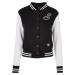 Women's Starter Sweat College Jacket Black/White