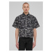 Men's shirts with print - camouflage/grey