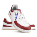 Barefoot tenisky Barebarics Wave - White & Crimson Red