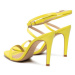 Simple Sandále SL-17-01-000008 Žltá