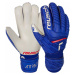 Reusch ATTRAKT GRIP FINGER SUPPORT JUNIOR Detské futbalové rukavice, modrá, veľkosť