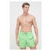 Plavkové šortky Tommy Hilfiger zelená farba