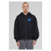 Le Papillon Heavy Oversize Zipper Hoody Black