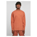 Heavy Oversized Garment Dye Dye Terracotta Long Sleeve