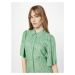 Y.A.S Košeľové šaty 'Telli'  zelená / svetlofialová