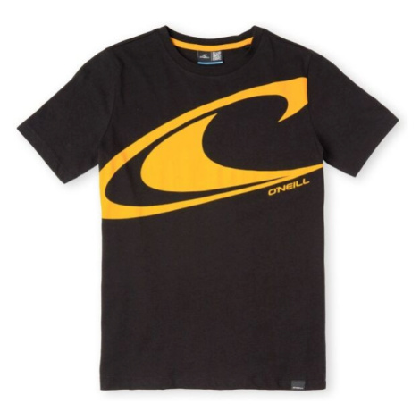 O'Neill WAVE T-SHIRT Chlapčenské tričko, čierna, veľkosť