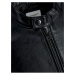 Čierna pánska koženková bunda Jack & Jones Cali
