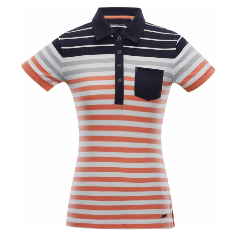 Alpine Pro Bylca 2 Dámske polo triko LTST715 fresh salmon