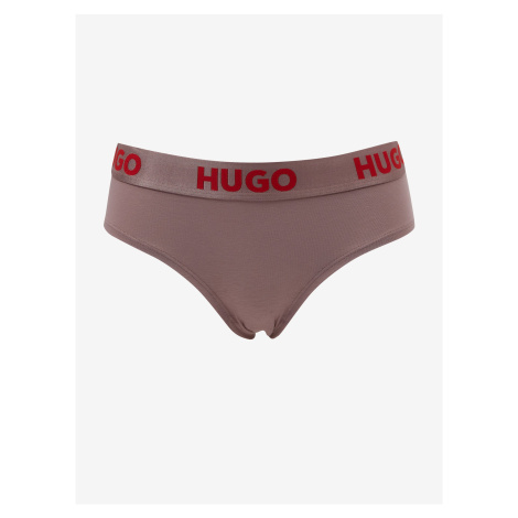 Staroružové dámske nohavičky HUGO Hugo Boss