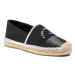 KARL LAGERFELD Espadrilky KL80108A Čierna