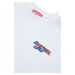 Tričko Diesel Tjustwaves Over T-Shirt White3