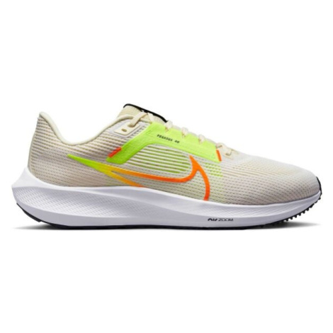 Nike AIR ZOOM PEGASUS 40 Pánska bežecká obuv, biela, veľkosť 45.5