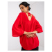 Red loose blouse Anita RUE PARIS