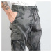 Kalhoty Urban Classics Camo Cargo Jogging Pants Camo Grey