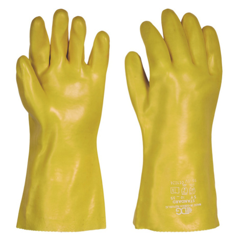 Tachov Standard Unisex ochranné pracovné rukavice 01100016 Žltá