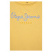 Detské tričko Pepe Jeans Žltá farba