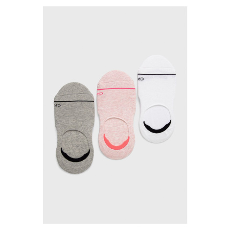 Ponožky Calvin Klein dámske, ružová farba, 701218764