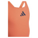 adidas 3 BARS SOL ST Y Dievčenské plavky, oranžová, veľkosť