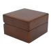 OLIVIE Lesklá dřevěná krabička na řetízek/náramek 7866