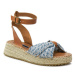 Pepe Jeans Espadrilky Kate Thelma PLS90674 Modrá