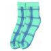 Swedish Stockings Ponožky 'Greta Tartan'  modrá / zelená