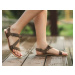 Barefoot sandále Be Lenka Flexi - Olive Green