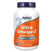 NOW® Foods NOW Ultra omega-3, 250 DHA/500 EPA, 180 softgelových kapslí