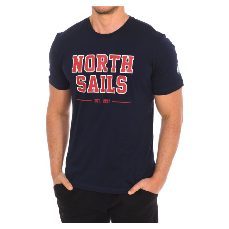 North Sails  9024060-800  Tričká s krátkym rukávom Námornícka modrá