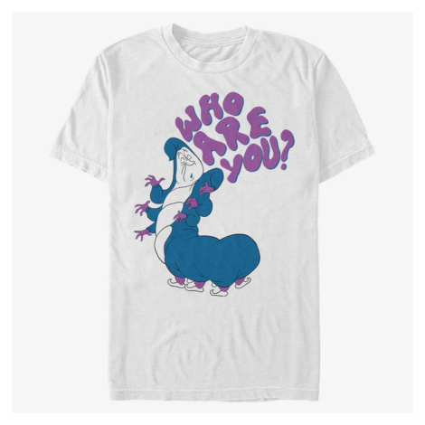 Queens Disney Alice in Wonderland - Who Are You Unisex T-Shirt White