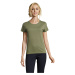 SOĽS Regent Fit Women Dámske tričko SL02758 Heather khaki