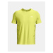 Žlté športové tričko Under Armour UA LASER SHORTSLEEVE