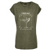 Women's olive T-shirt F-Word