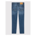 Jack&Jones Junior Džínsy Glenn 12181893 Modrá Slim Fit