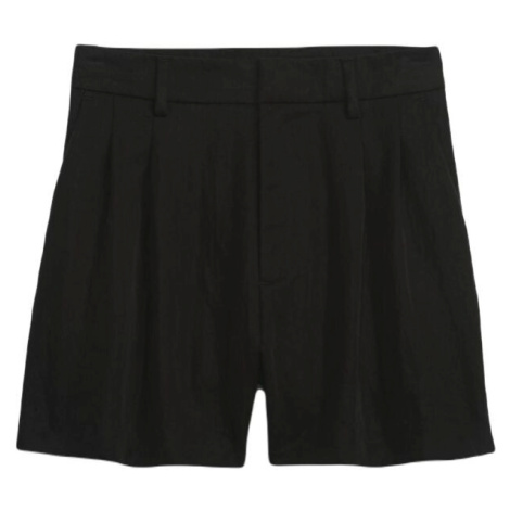 GAP PLEATED Dámske kraťasy, čierna, veľkosť