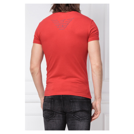 Pánské tričko červená červená model 15777466 - Emporio Armani