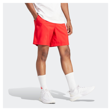 Pánske šortky na fitness červené Adidas