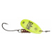 Dam blyskáč effzett spinner with single hooks sinking yellow - 2 4 g