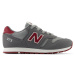 Detské topánky New Balance YC373VM2 – sivé